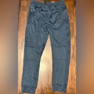 Burnside Blue Fleece Lined Jogger Pants Men’s Size Large